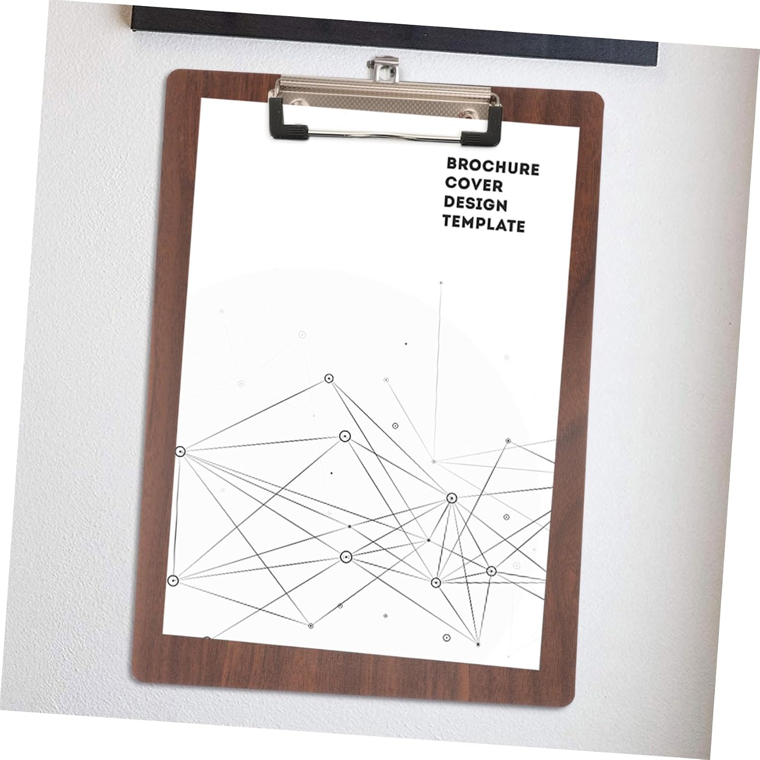 ZUNOXAZ Artists Sketch Pad Wooden Drawing Board Clip Portable Sketching Board for Art Supplies Lightweight Classroom Field