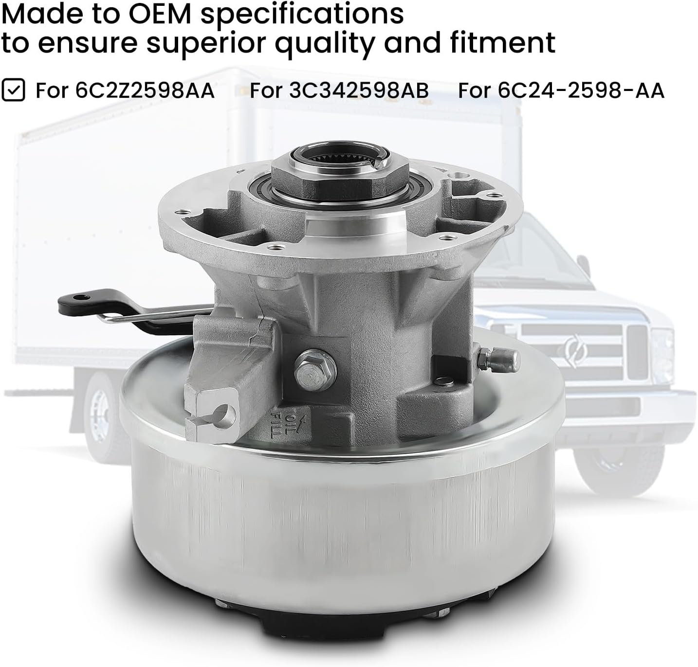 maXpeeringords 6C2Z2598AA, 3C342598AB Driveshaft Parking Brake for Ford F-350 5R110W 4WD AWD RWD Automatic Manual