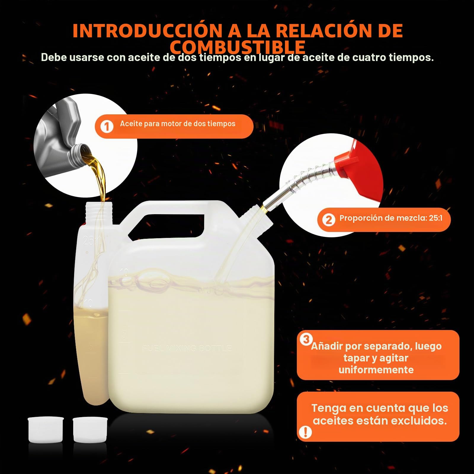Broca de tierra de gasolina de 2 tiempos, 52 CC, 1,9 kW, taladro de tierra inalámbrico, gasolina, taladro de mano, taladro de tierra (Incluye Sólo Máquinas)