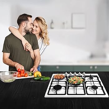 Amazon.com: Summit GC5271W 27-Inch-Wide 5-Burner White Gas