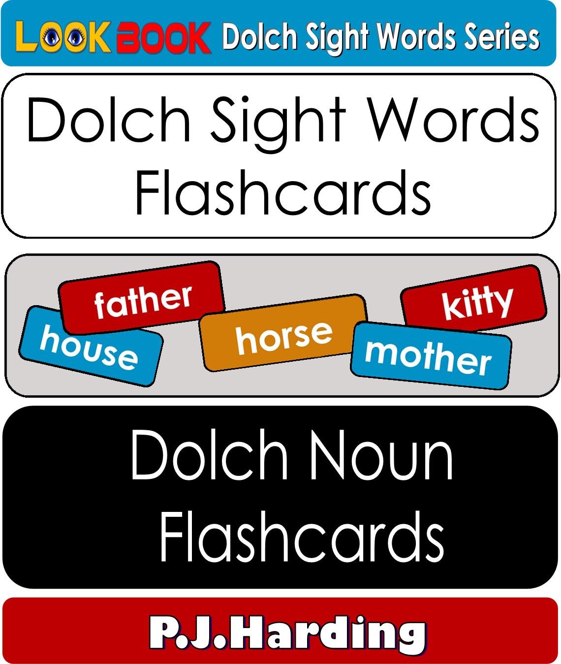 Dolch Sight Words Flashcards Dolch Nouns Look Book Dolch Sight ...