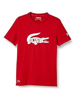 Lacoste  ノバク・ジョコビッチモデルTシャツ 2枚 Amazon | [ラコステ] 公式 『ノバク・ジョコビッチ』ビッグロゴT