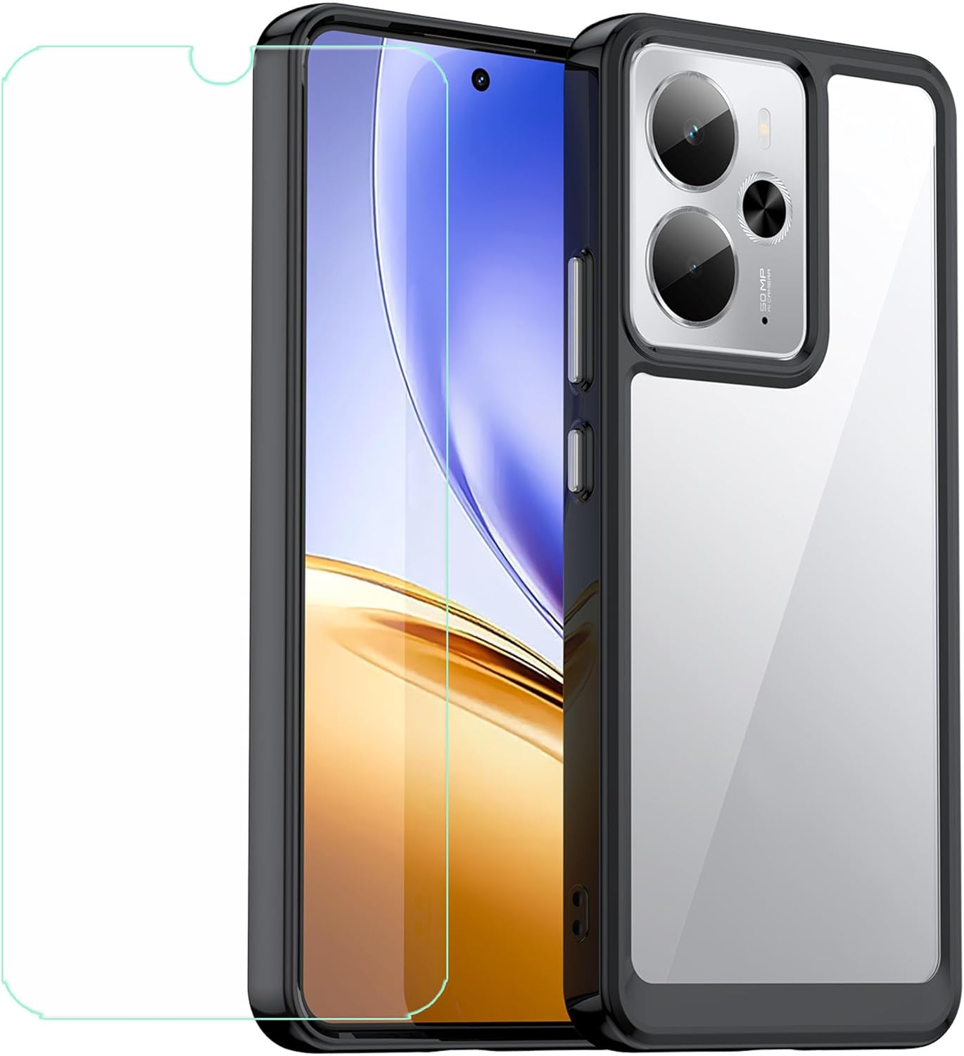 Aazon.co: Asuwish Phone Case For T-obile Revvl 6 Pro 5G 2022 With Screen Protector And