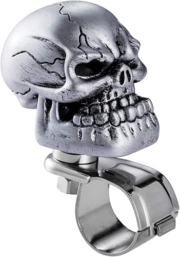 Miniatura 13 de Arenbel Asa de agarre de asistencia de giro, elevador de calavera, volante, perilla suicida para la mayoría de automóviles, camiones, tractores