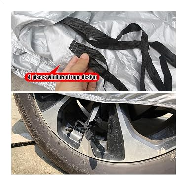 Car Cover Outdoor Sun Rain Snow Scratch Resistant SUV Cover Compatible with Jetour T2 Shanhai T2 Traveller 2022-2025(7-Seat)