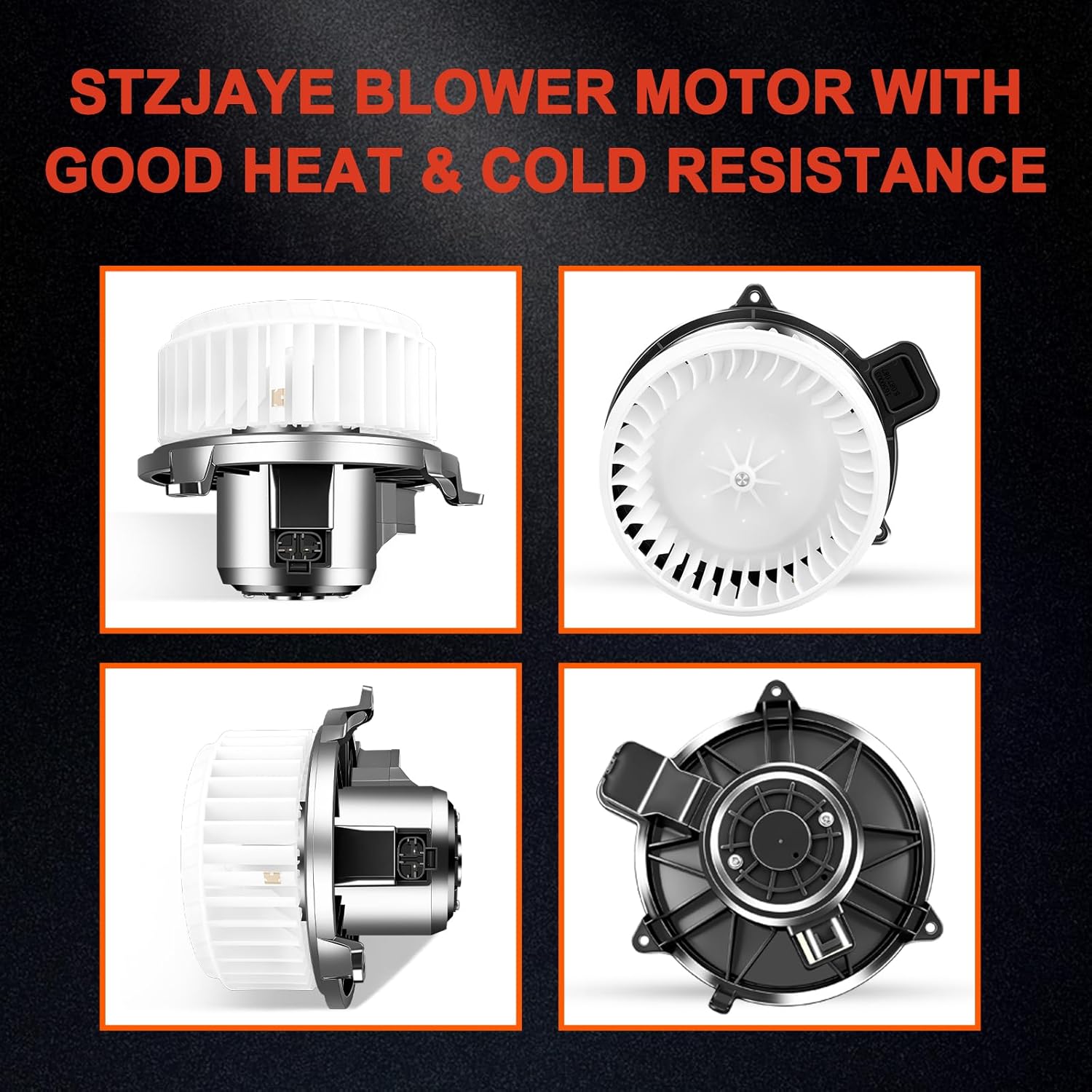 700270 AC Blower Motor Fan HVAC Heater Motor Replacement Compatible with Ford for Fusion 2010-2012, for Lincoln for MKZ 2010-2012, for Mercury for Milan 2010-2011