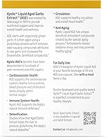 Vista 6 de Cápsulas con extractos de ajo añejado Kyolic, fórmula 100 original cardiovascular, 10021, líquido, 1, 1