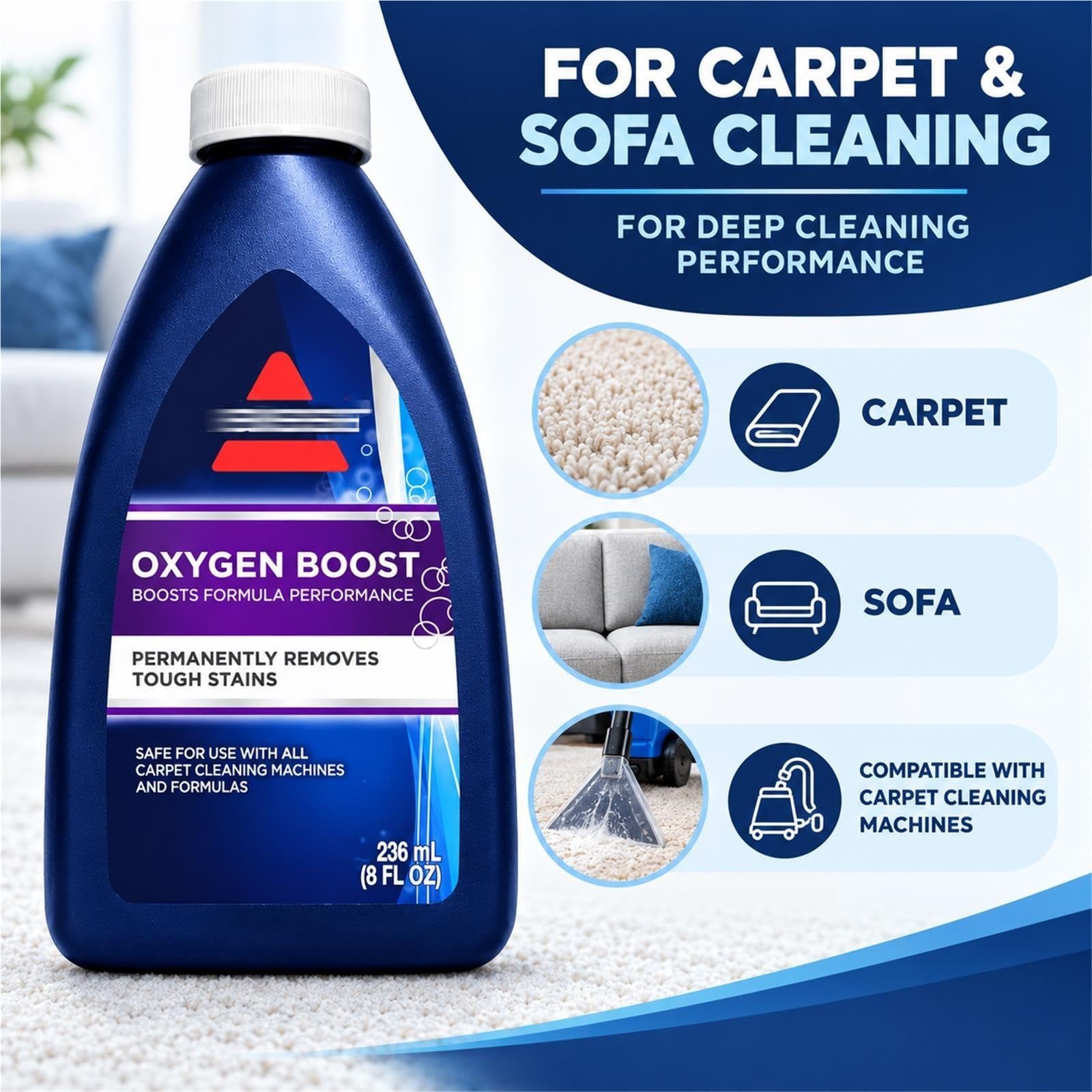 OXYGEN BOOST Solución de limpieza 236ml