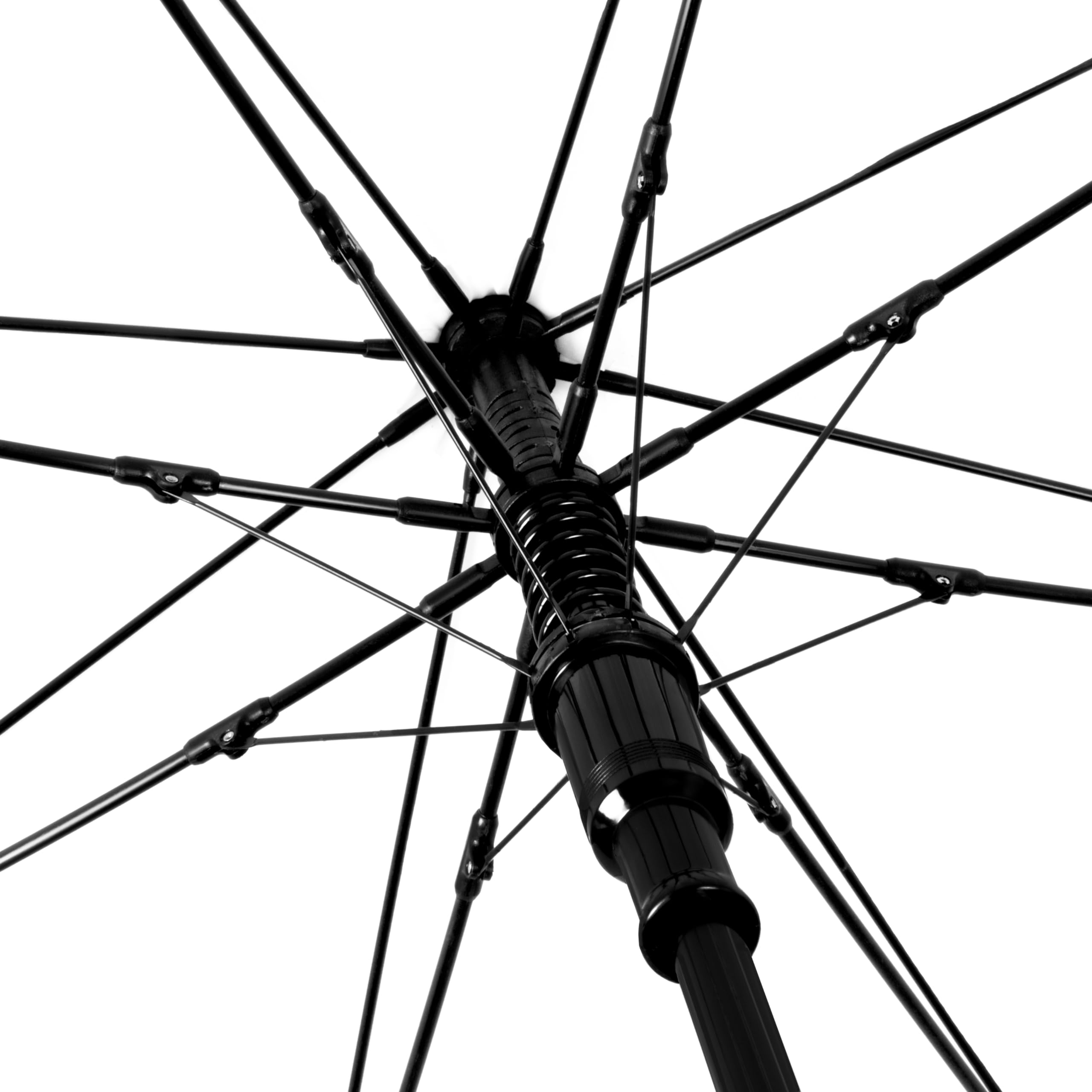 Falcone - Kompaktowy wiatroszczelny parasol - Automatyczny, Biały, 102 cm