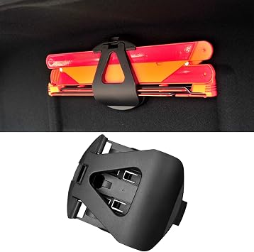 Yumzeco Fit for Mercedes Benz Warning Triangle Bracket C CLS E Class | W204 W207 W212 W218 C204 C218 A207 C207, Replace for OE A2048900114 Mercedes C Class Trunk Foldable Triangle Sign Mount
