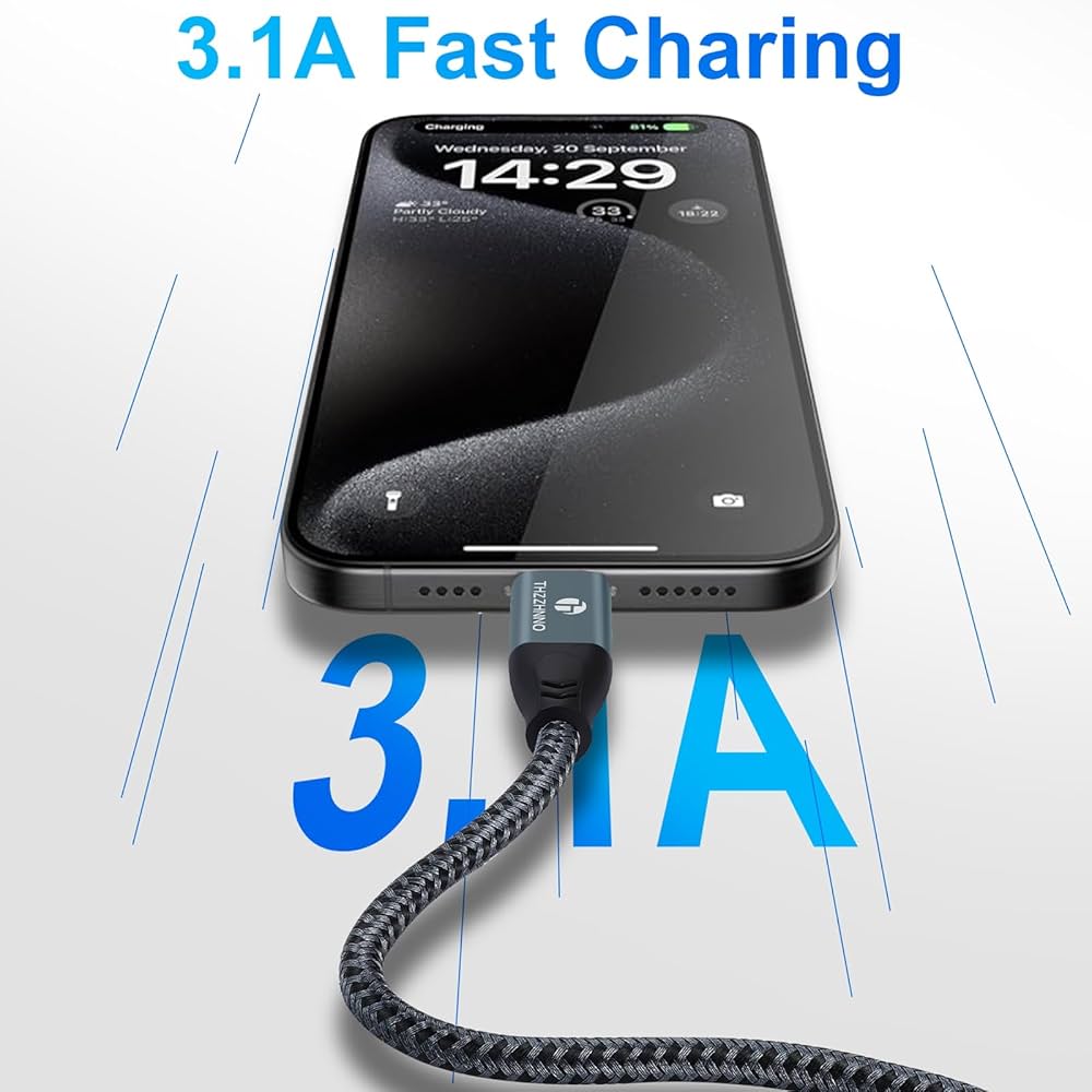 Amazon.co.jp: Thzzhnno USB A - USB C ケーブル 2M、10Gbps USB