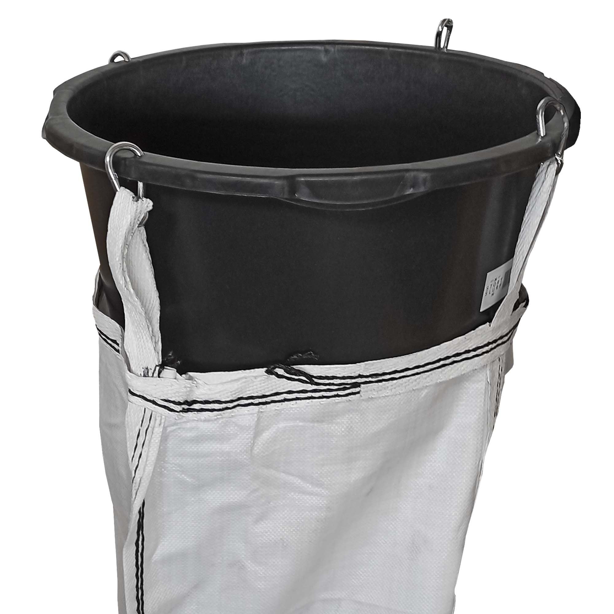 Scorprotect® Schuttrutsche Bauschuttrutsche 12 m flexibel mit Einfülltrichter, Packdecke und Zubehör