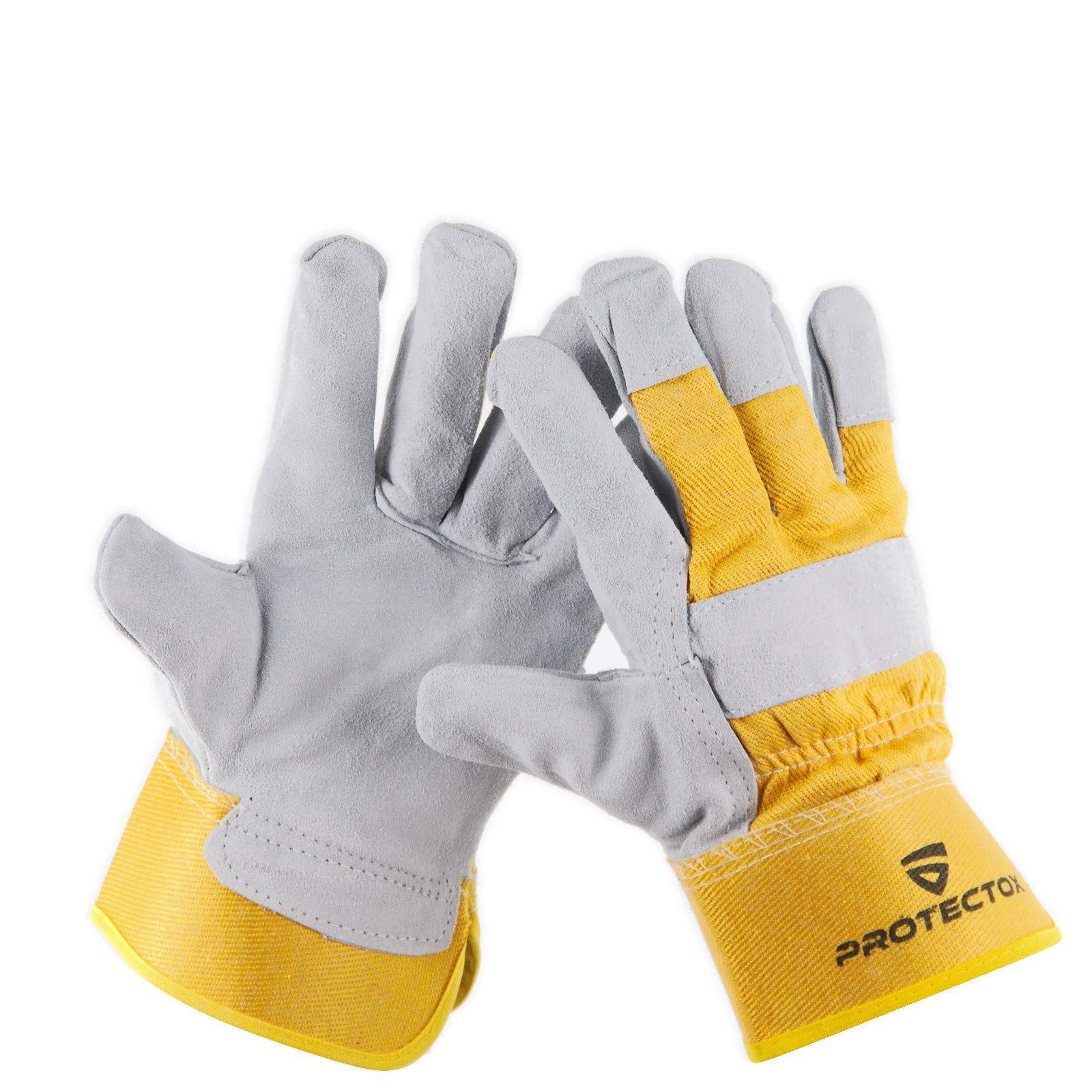 Schlauchland 120 Paar Arbeitshandschuhe Leder 10,5 PROTECTOX PL-3 *** ChromVI-frei anti-allergen *** GROSSE AUSWAHL & FARBEN / 1-120 PAAR