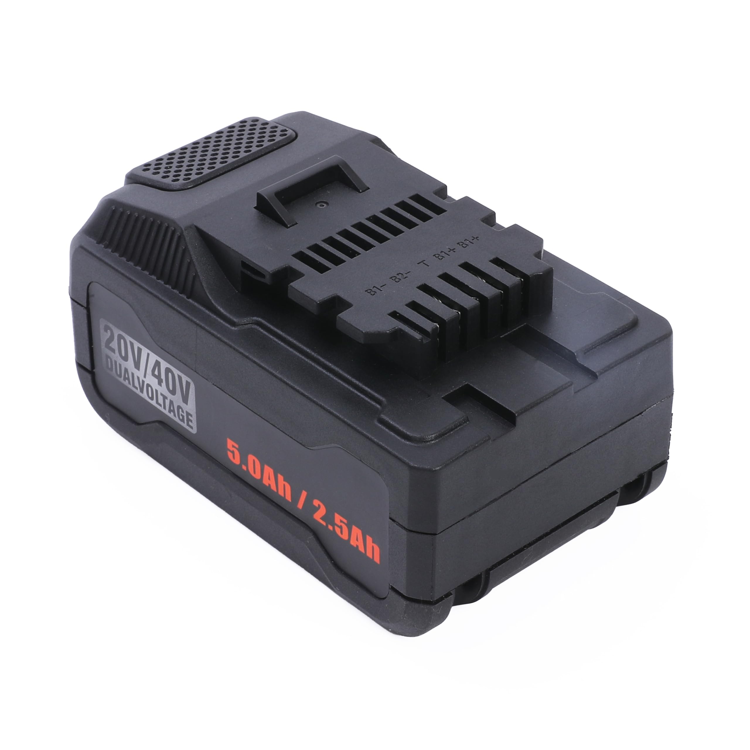 Zwei x 20/40V 5Ah/2.5Ah 90Wh Ersatz Li-Ionen-Batterie Kompatibel mit Ferrex20V40V Elektrogerät