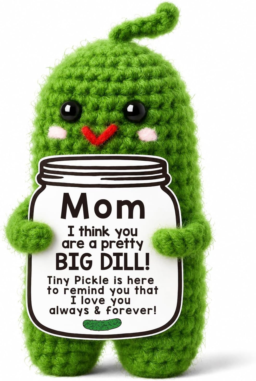 Gifts for Mom Mom Birthday Gift Ideas Mother in Law Handmade Crochet Pickle