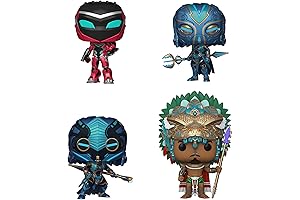 Marvel Studios Black Panther Wakanda Forever Pop! Figure Vinyl - Set of 4