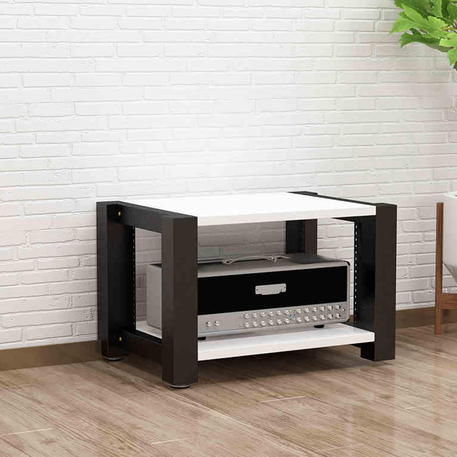 Meuble TV d'angle compact pour organiser vos supports audiovisuels