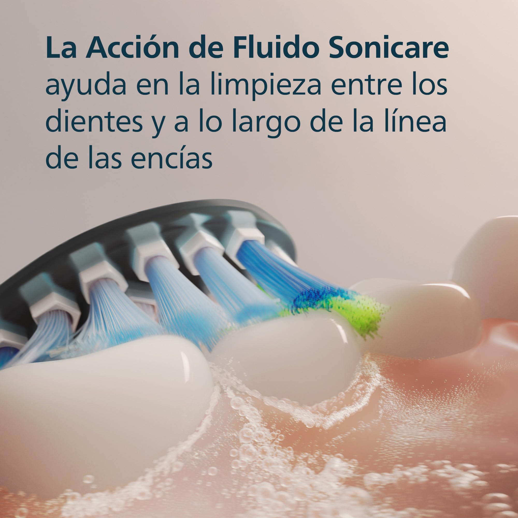 Philips Sonicare C3 Premium Plaque Defence, cabezales de cepillo dental de repuesto originales, negro, paquete de 2, HX9042/88