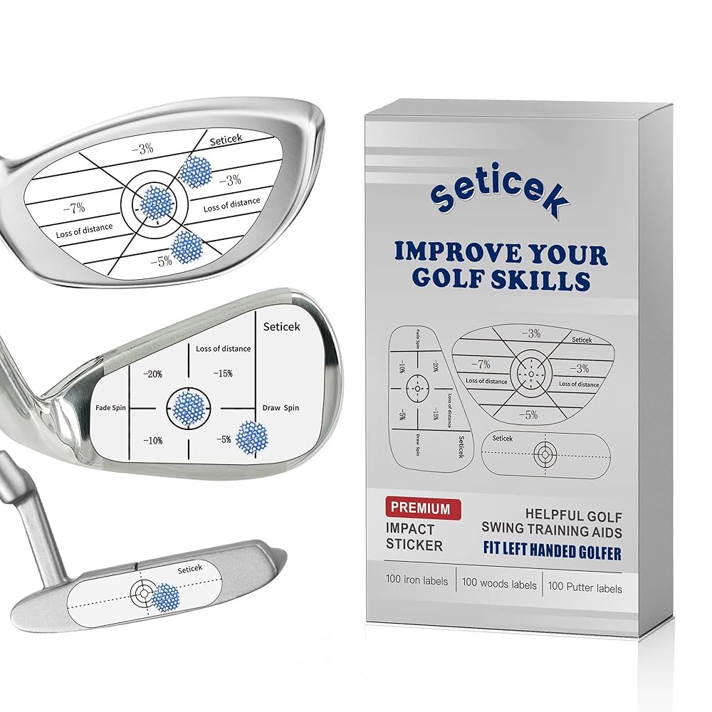 Amazon.com : Seticek 300Pcs Left Handed Golf Impact Tape Set