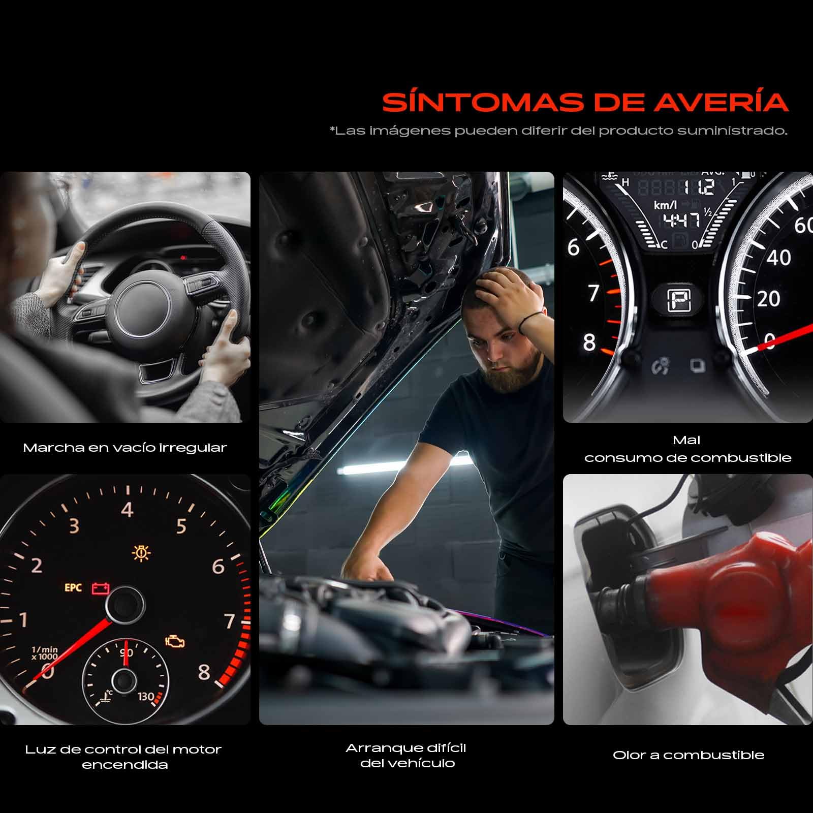Frankberg Válvula de Ventilación Válvula de Ventilación del depósito 2 Polos Gasolina Compatible con Golf VI 5K1 Passa.t 362 A4 Avant 8K5 Q3 8UB 8UG Octav.i.a II Combi 1Z5 A4 8K2 Replace# 06H906517B