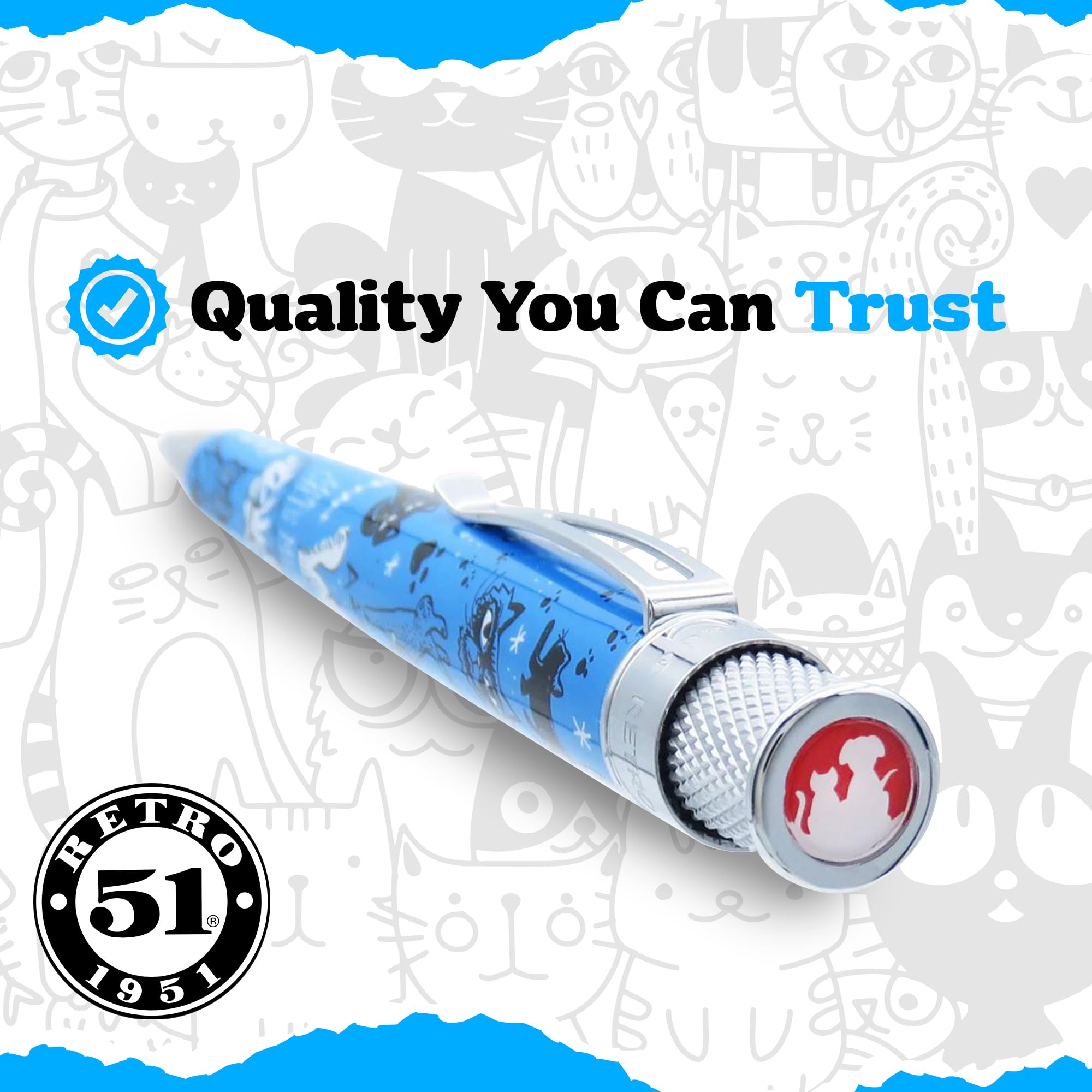 Retro 1951 Cat Rescueシリーズ IV ボールペン 並行輸入品