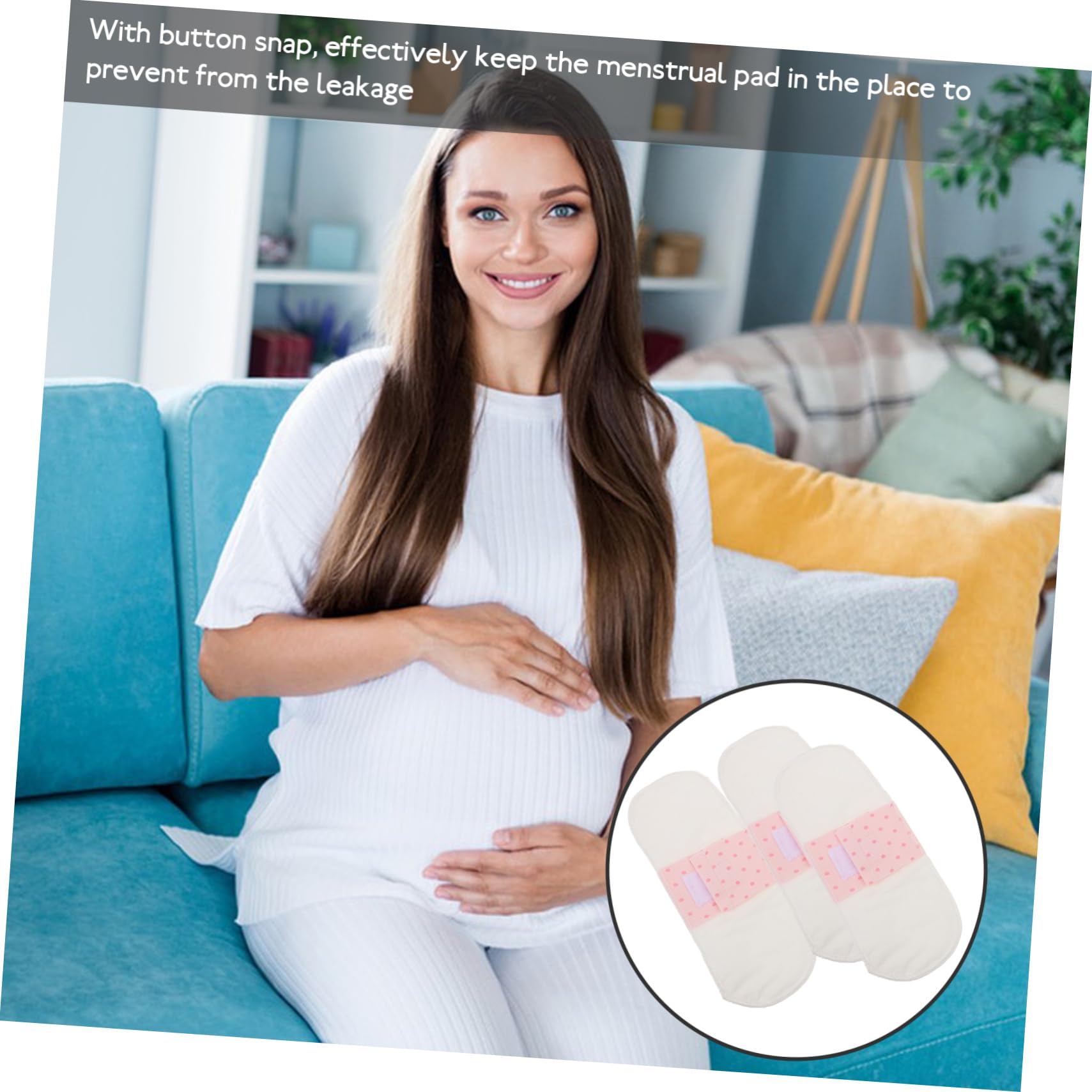15 Almohadillas Sanitarias Lavables Para Almohadillas Sanitarias Reutilizables as Para Menstruales Lavables Para La Noche