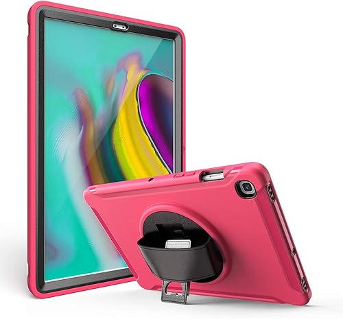 Miniatura 9 de Dteck Funda para Galaxy Tab S5e 10.5 2019, resistente funda híbrida a prueba de golpes con soporte para Samsung Galaxy Tab S5e de 10.5 pulgadas