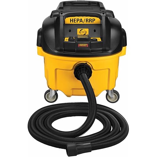 DEWALT DWV010 HEPA Dust Extractor with Automatic Filter Cleaning, 8-Gallon