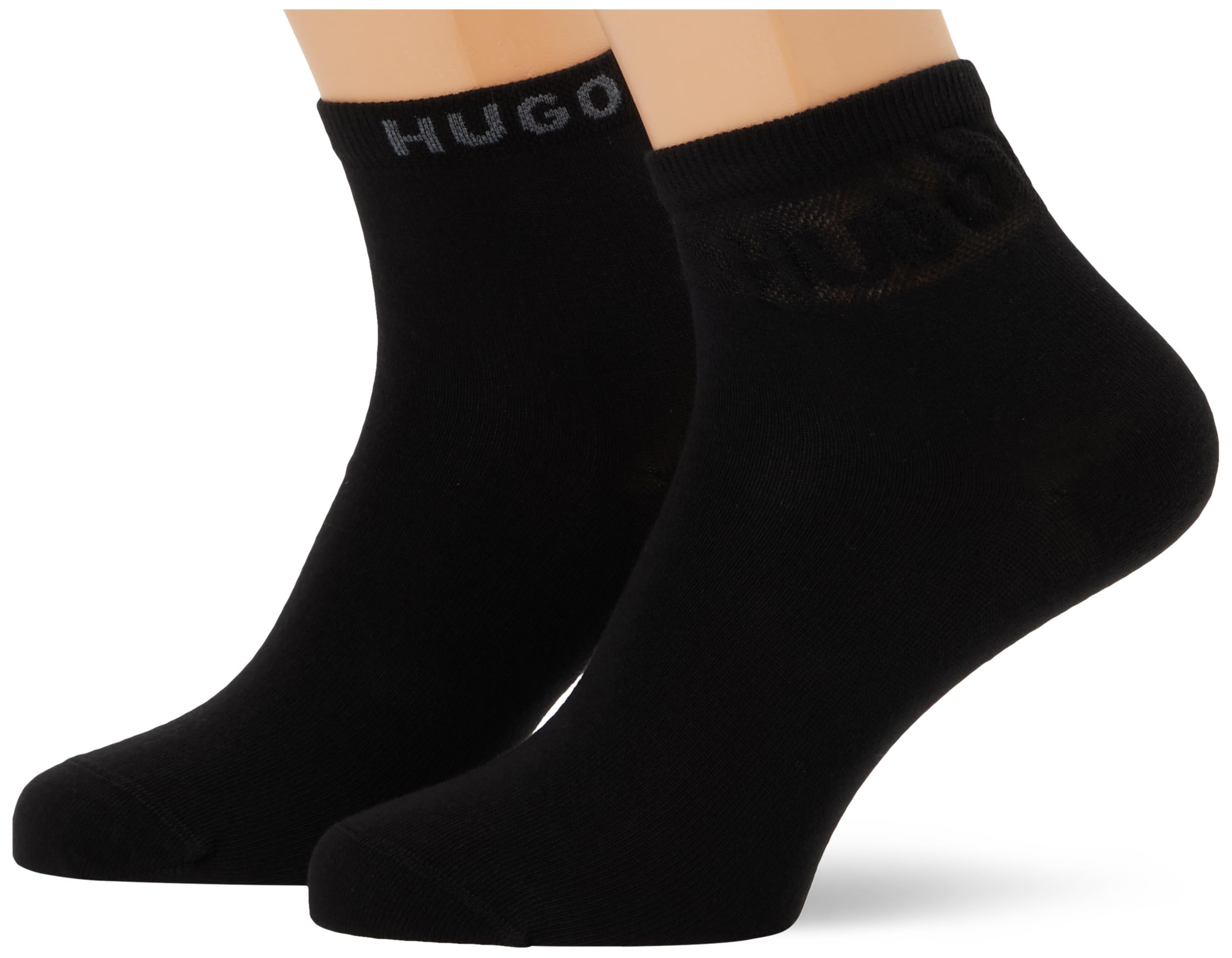 HUGO Damen 2p Sh Mesh Logo CC W 10276114 Short_Socks
