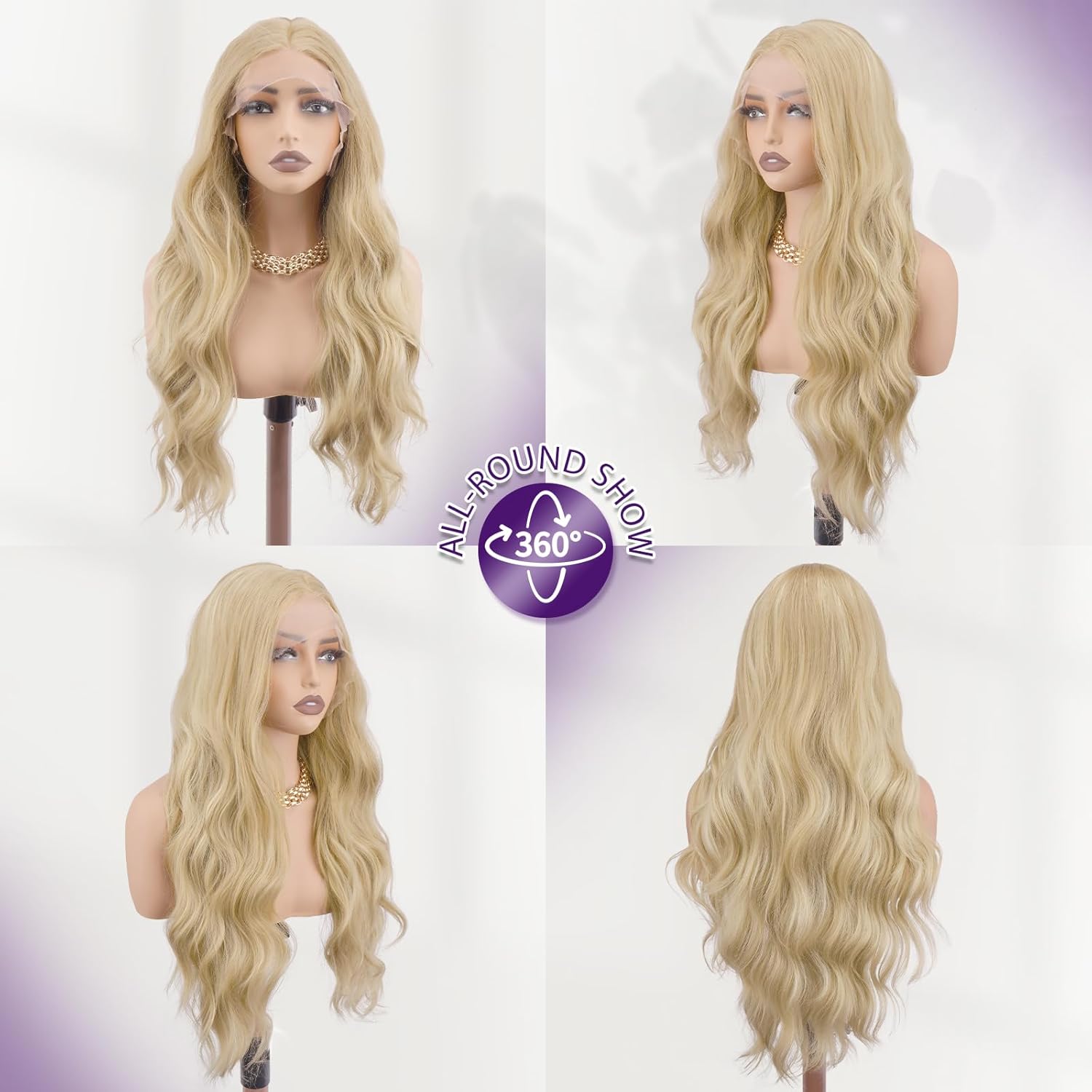 Paróka részletei és csipke front