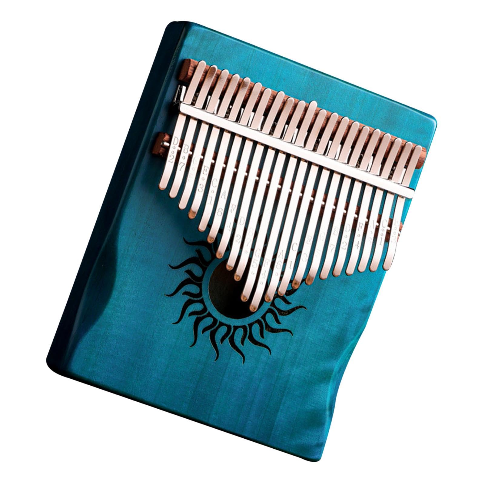 Amazon.co.jp: ポータブルムビラフィンガーピアノ、カリンバ親指ピアノ  