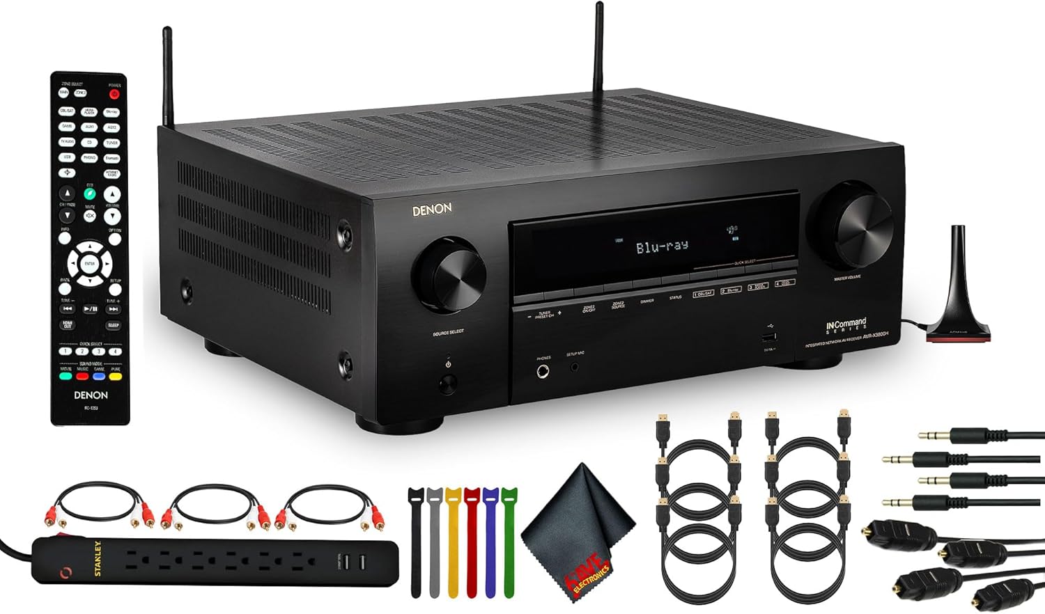 Denon AVR-X3800H 9.4-Channel Network A/V Receiver User Manual