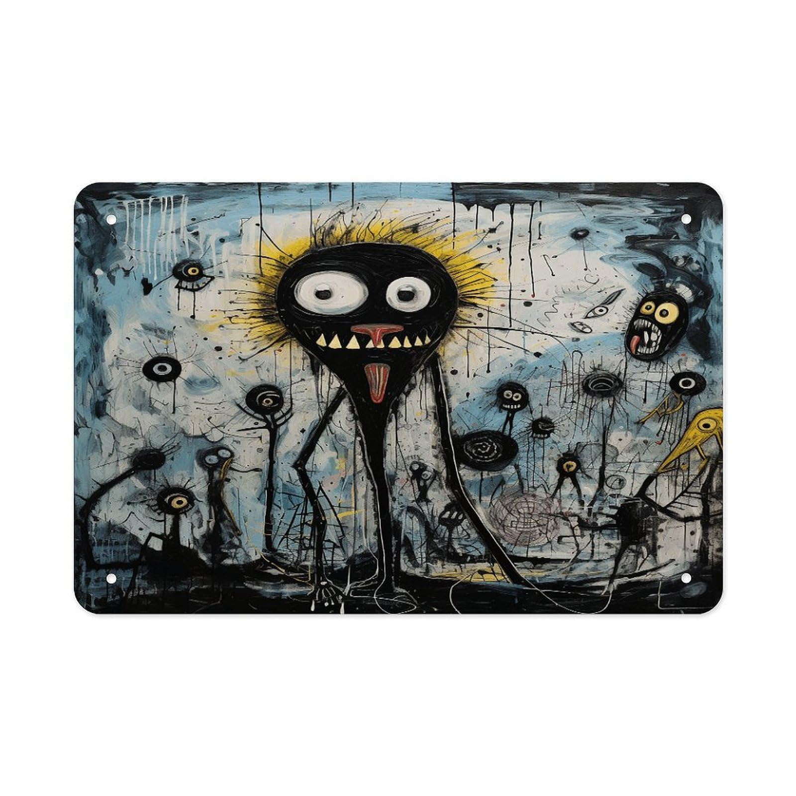 Fekiloot Style Gothic Pictures Metal Signs Wall Art Tin Sign