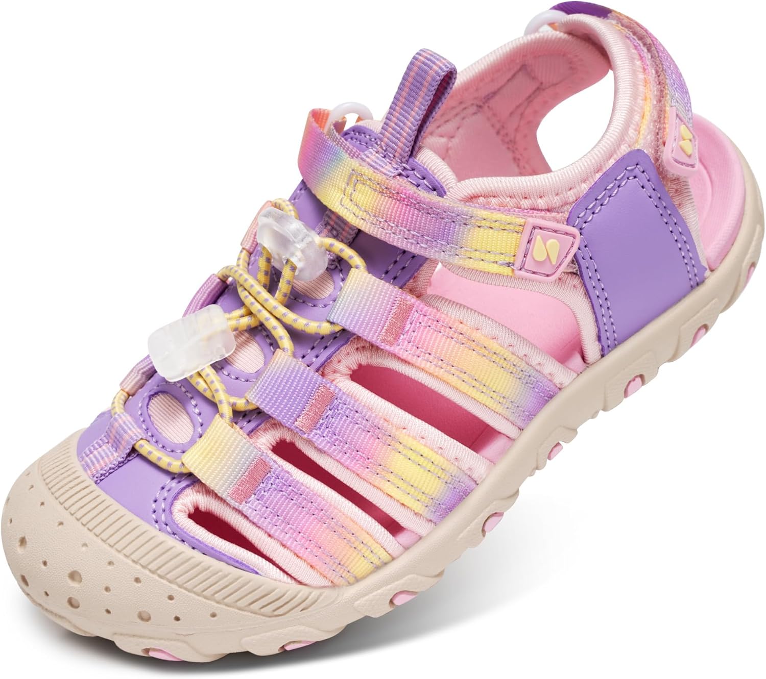 Stelle Boys Girls Sport Water Sandals Kids Summer Outdoor Beach Hiking Closed-Toe Athletic Shoes for Toddler/Little/Big Kids