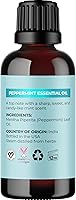 Vista 3 de Maple Holistics Aceites esenciales de alta calidad para el crecimiento del cabello, juego de aceites esenciales de menta pura y romero