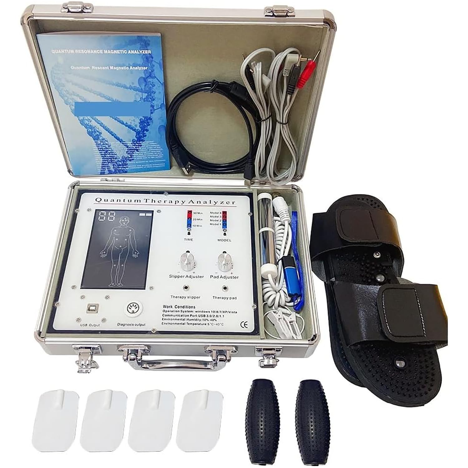 Macchina Per Biorisonanza Analizzatore Di Sub-salute Con Terapia Quantistica, Analisi Magnetica Della Salute Del Corpo 3 In 1 Con 54 Report, Analisi 3D, Test Rapido In Un Minuto, Interfaccia USB Per U