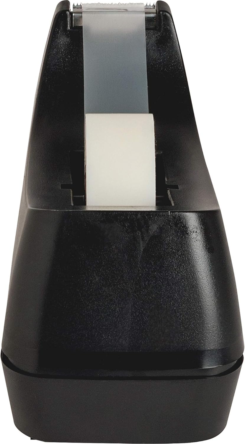 Business Source Standard Desktop Tape Dispenser, Black, 1 in (BSN32954) (Pack of 3)