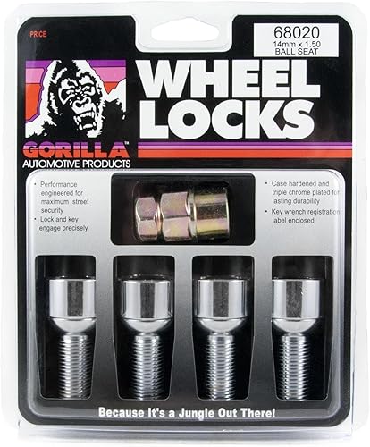 Miniatura 7 de Gorilla Automotive 61681 Llaves de bloqueo Acorn Gorilla Guard (1/2" Tamaño de rosca) - Paquete de 4