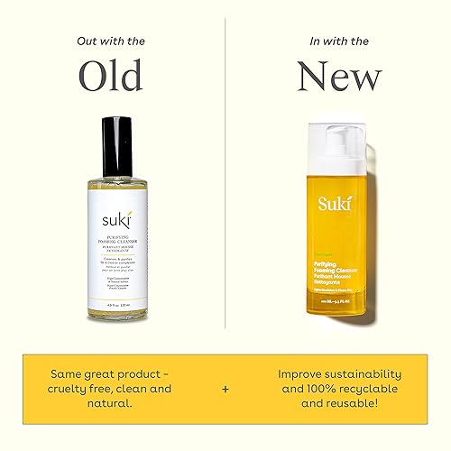 Miniatura 2 de Suki Limpiador espumoso purificador para el cuidado de la piel, 4 onzas