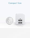 Anker PowerPort Mini Duales Wandladegerät 2 pack, Extrem kompaktes USB-Ladegerät, 2,5A Leistung für iPhone XS/XS Max/XR/X / 8/7 / 6 / Plus, iPad Pro/Air 2 / Mini 4, Samsung, und viele mehr