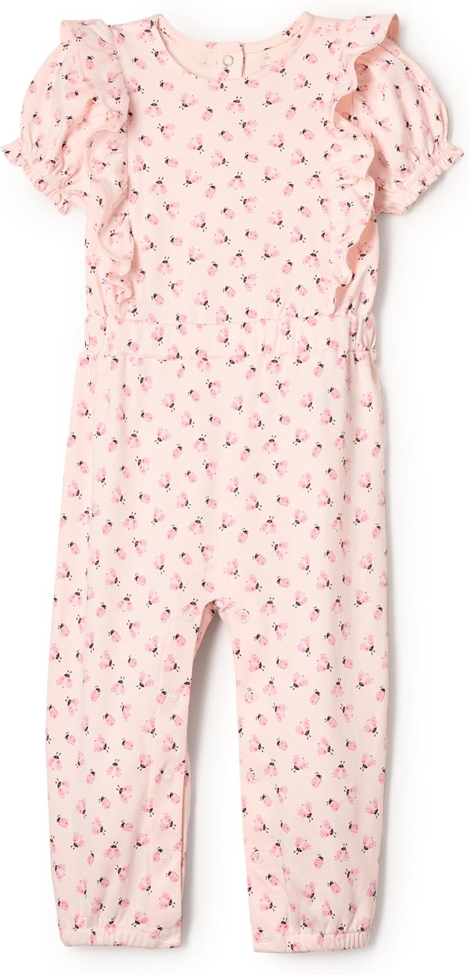 Amazon Essentials x Sofia Grainge Toddlers and Baby Girls' Ruffle Romper