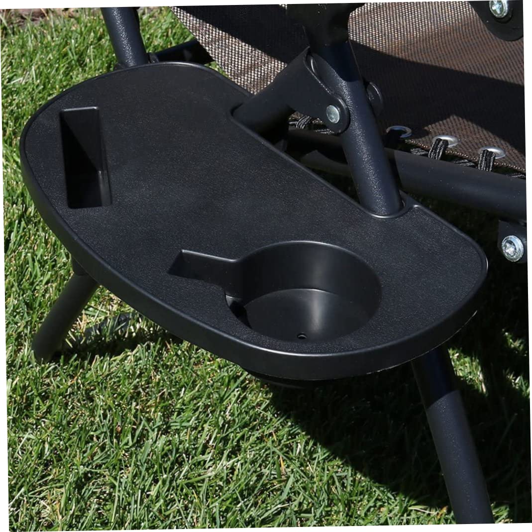 Portavasos para Silla, 2 Piezas, Bandeja portavasos para Silla de Playa, Taza para Escritorio con Dispositivo móvil |.Bandeja