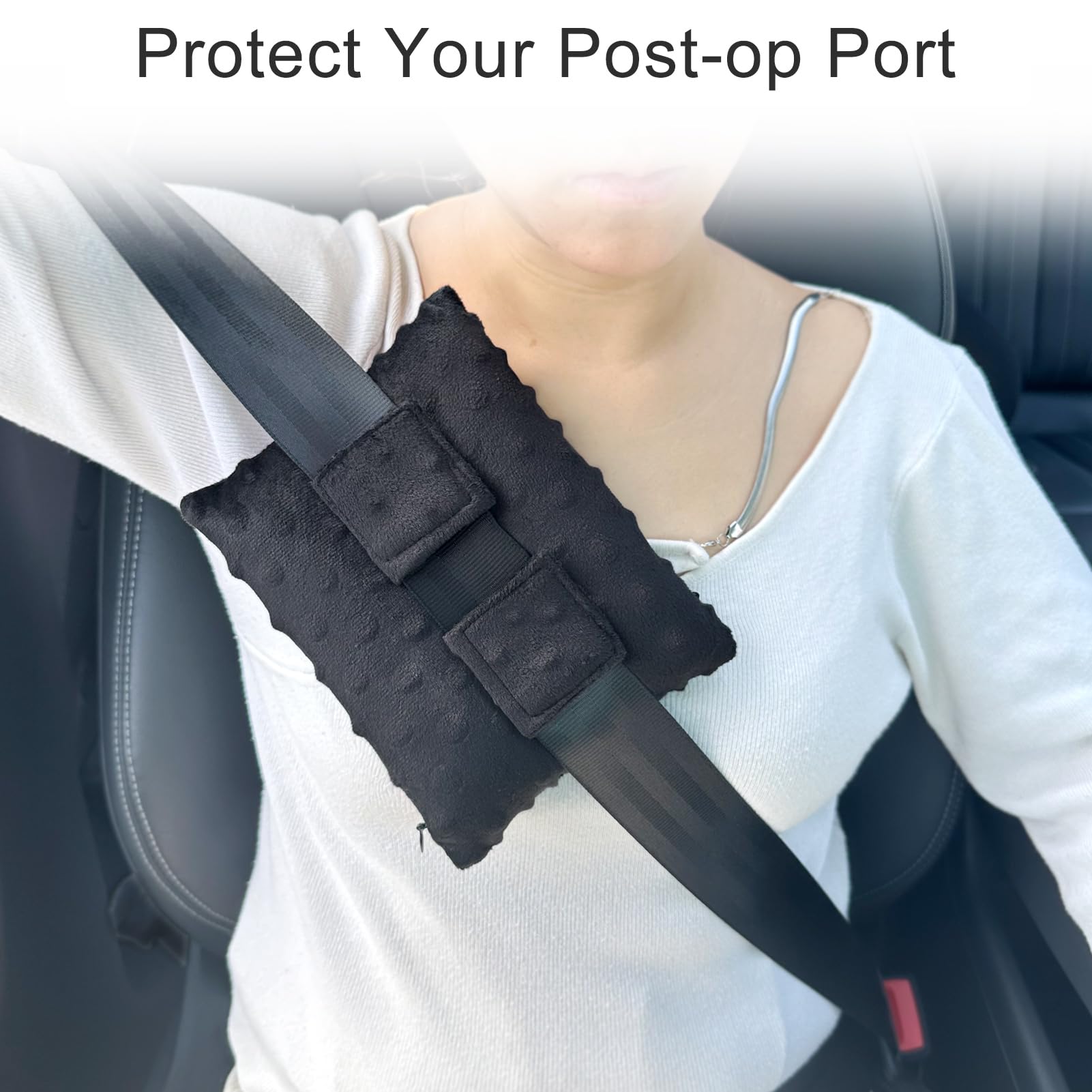 Pacemaker Pillow Soft Prevent Slip Bra Strap Protector Chest Post Surgery Pad Fo Pport Cushion Pad, Kussen Soft Prevent Slip Bra Strap Protector Borst Post Pad voor Hartherstel (Blauw
