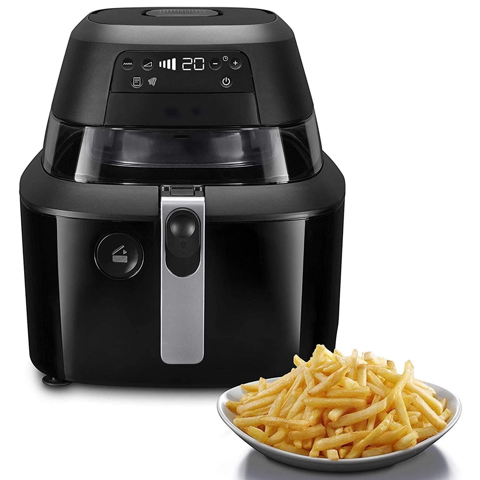 Household Oil-Free Digital Air Fryer French Fries Chicken Meat Fish Nonstick Dishwasher-Safe Parts Automatic Shutoff