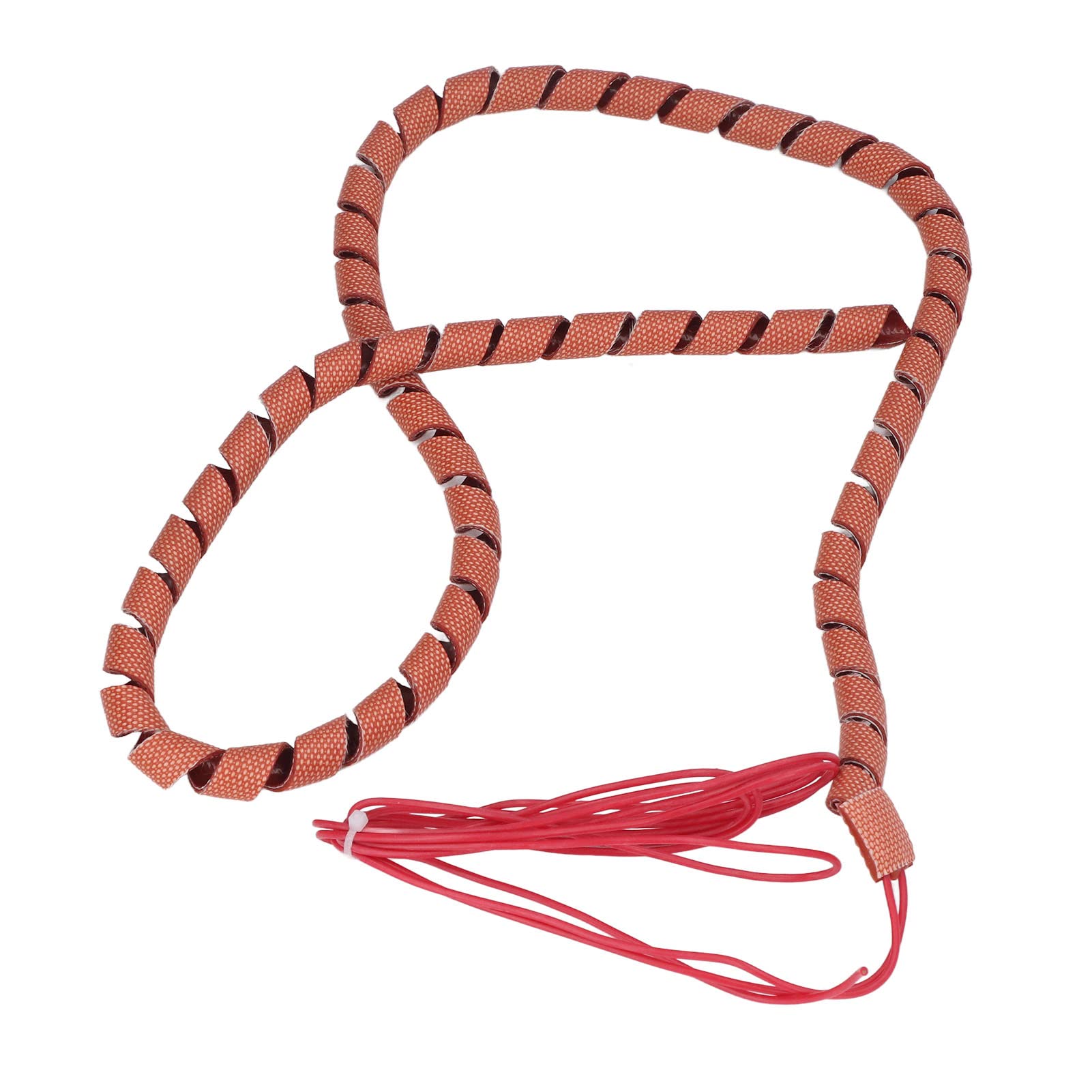 Gonetre Cinta Calefactora de Silicona en Espiral, Envoltura de Cable Calefactor para Calefacción de Tuberías para Protección contra Congelación, 220V, 70W (8 mm (0,31 pulgadas) de