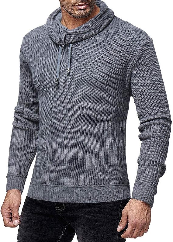 Long Sleeve Cowl Neck Hoodie 