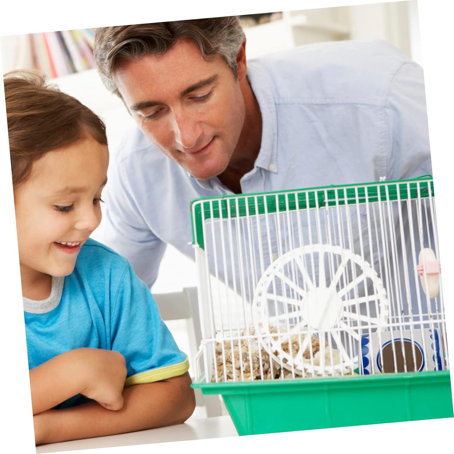 Kisangel Hamster Summer Nest Ceramic Pet Cool House Stylish Design for Small Animals