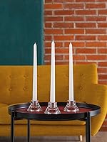 Vista 5 de Candwax - Velas cónicas de 12.0 in, sin goteo, sin perfume, cera de parafina con mechas de algodón, 10 horas de combustión