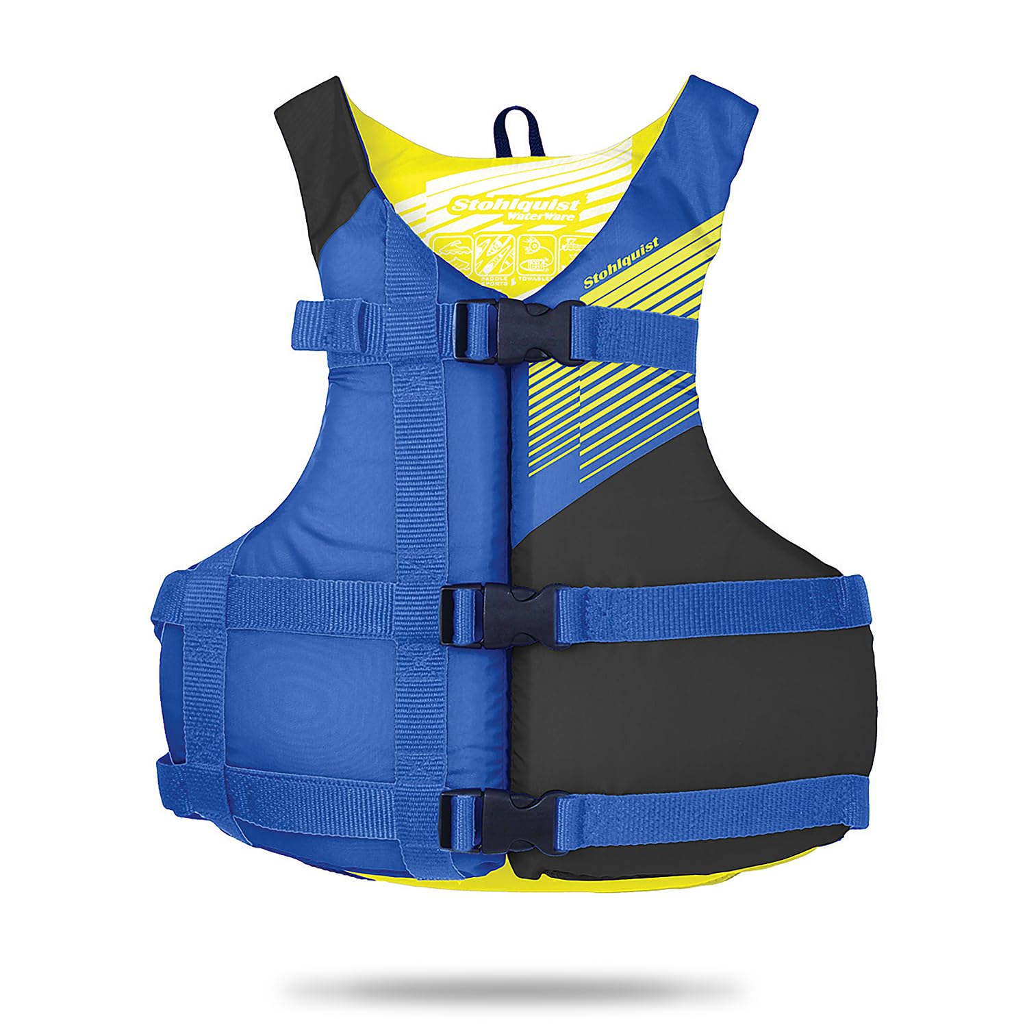 Stohlquist FIT Adult Life Jacket, US Coast Guard Approved Type III Life Vest, PFD for Men and Women, Easily Adjustable, Lightweight and High Buoyancy - Universal Fit (30-52" Chest)