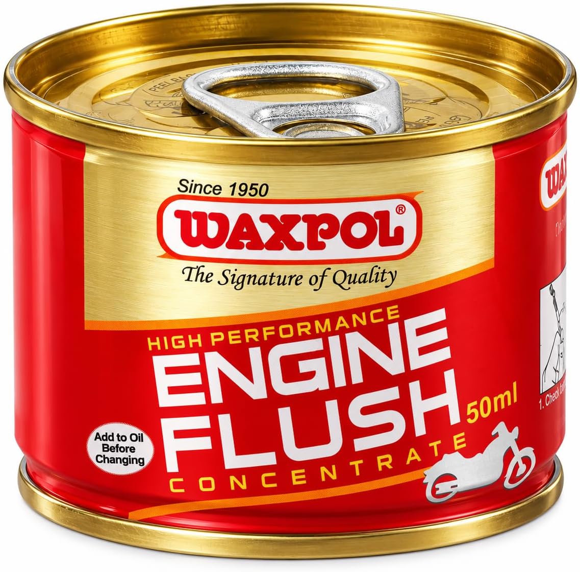 Engine Flush 50ml | Removes Sludge, Carbon & Deposits | Improves Engine Performance & Oil Circulation | Suitable for Cars & Bikes